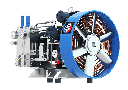 Compressor Unit AIR COOLED LUBRICATED 3 STAGES 3 CYL 86 m3/hr @ 40 bar  18.5 kW 1500RPM