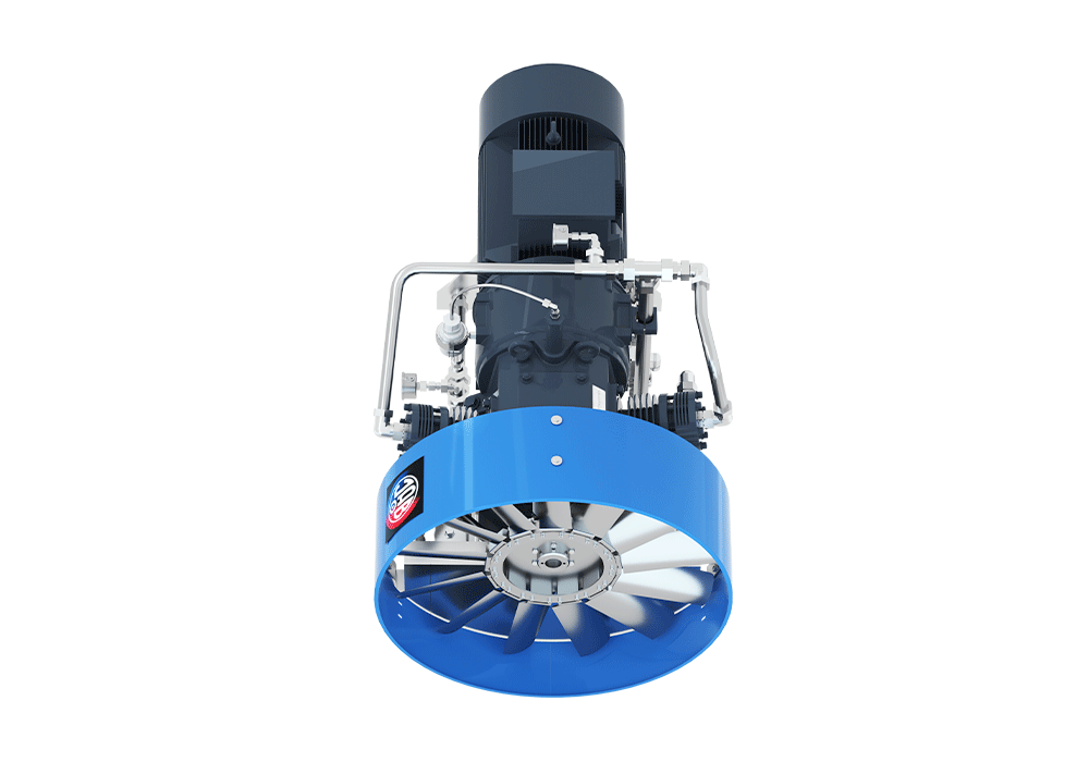 V 5360-2/40 Compressor Unit AIR COOLED LUBRICATED 1 STAGES 2 CYL 10 bar inlet 192 m3/hr @ 40 bar  15 kW 1500RPM