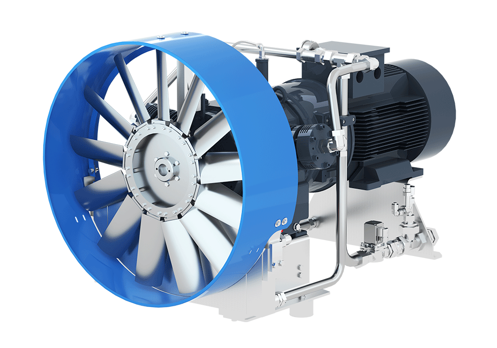 V 5360-2/40 Compressor Unit AIR COOLED LUBRICATED 1 STAGES 2 CYL 10 bar inlet 192 m3/hr @ 40 bar  15 kW 1500RPM