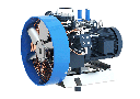 Compressor Unit AIR COOLED LUBRICATED 3 STAGES 3 CYL 86 m3/hr @ 40 bar  18.5 kW 1500RPM