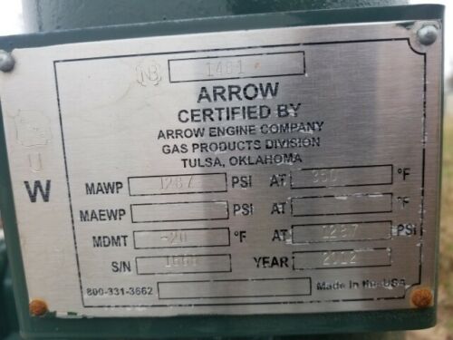 CS 211028 Natural Gas VRU 50 HP Arrow Single Stage