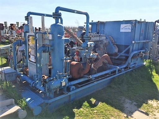 [CS211006NGC] CS211006 Natural Gas Compressor Ariel Model JGP-2 Stage / Cat Engine Model G3306NA 1800 RPM